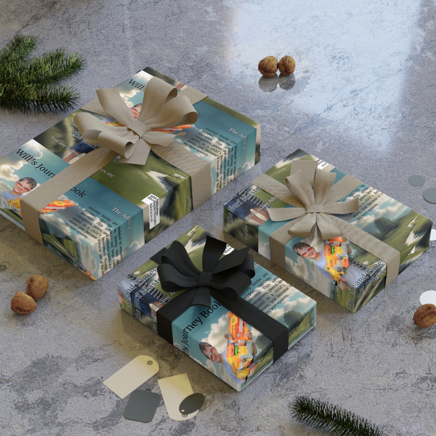 Gift Wrapping Paper Rolls, Will 1.0
