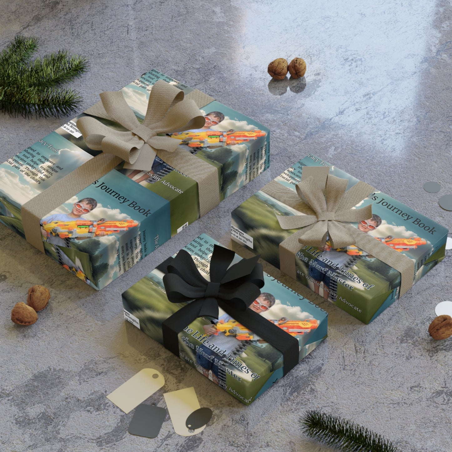 Gift Wrapping Paper Rolls, Will 1.0