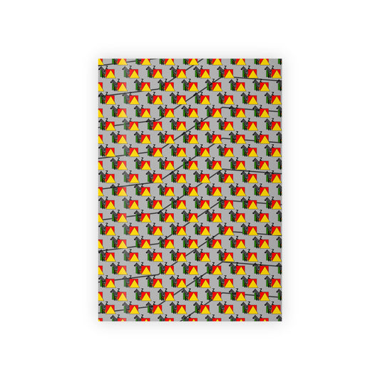 Zebra Alphabet Gift Wrapping Paper Rolls, 1pc