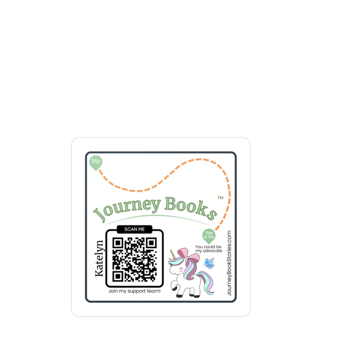 Decal - Share your Pride of Your Journey Book