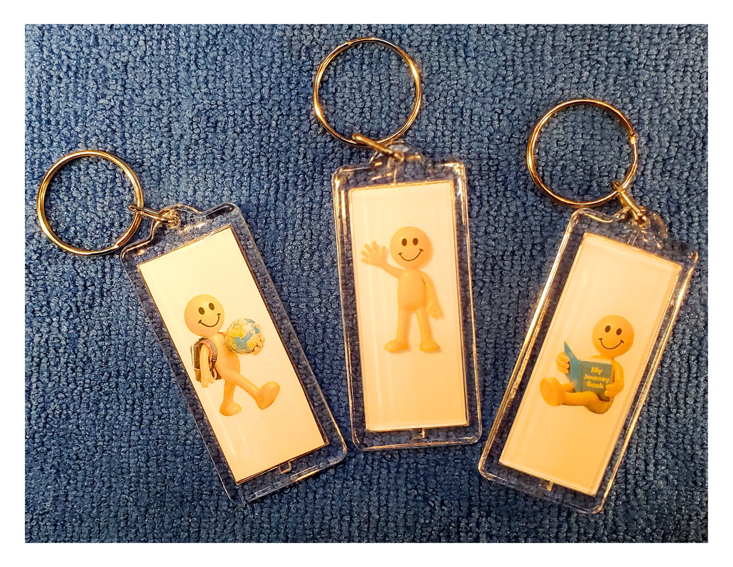 Mr. Yellow™ Pocket Reminder Keychain