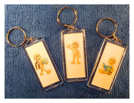 Mr. Yellow™ Pocket Reminder Keychain
