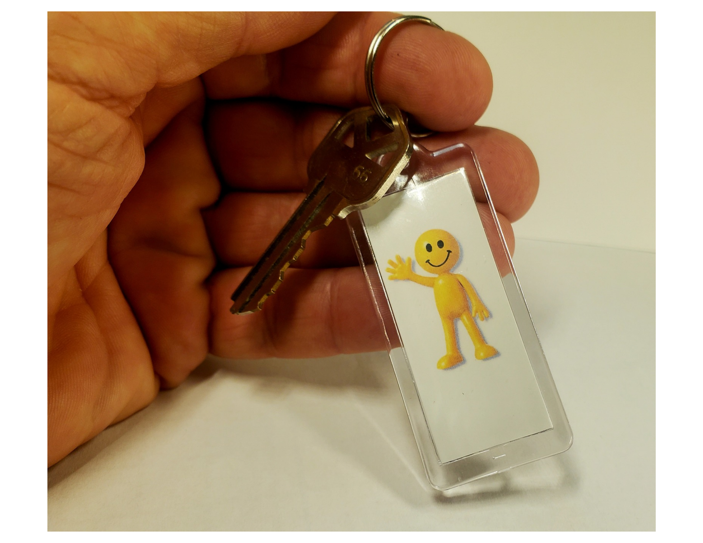 Mr. Yellow™ Pocket Reminder Keychain